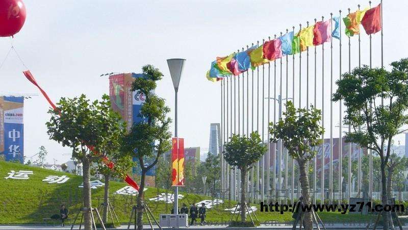 不銹鋼旗桿選擇達(dá)美很滿意